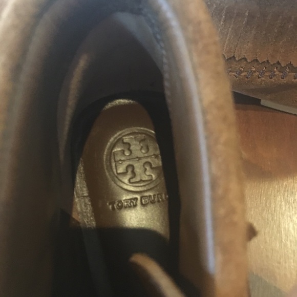 New! Tory Burch Huntington bead fringed booties - Picture 6 of 7